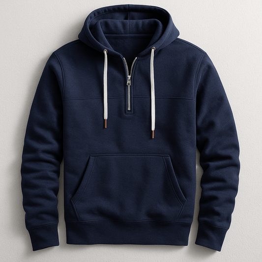 Elegante sudadera con cremallera