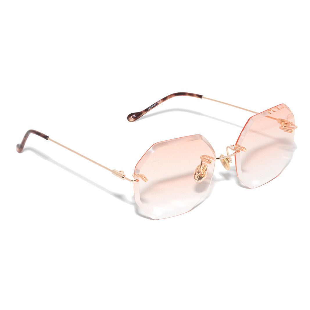 Gafas Rosa Diamante