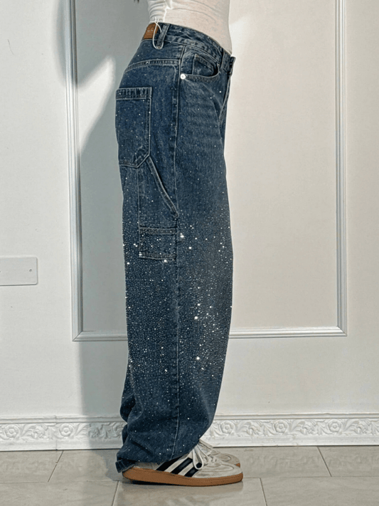 Julia | Pantalones vaqueros tipo globo
