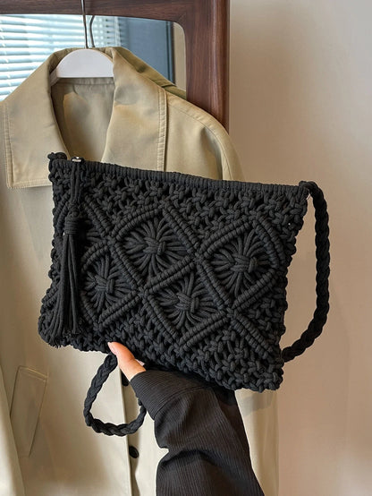 Bolso cruzado de tela