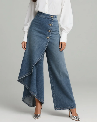 Audrey | Pantalones vaqueros anudados