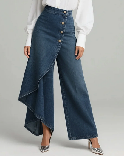 Audrey | Pantalones vaqueros anudados