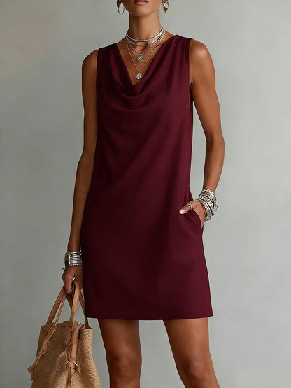 Elena | Vestido Drapeado