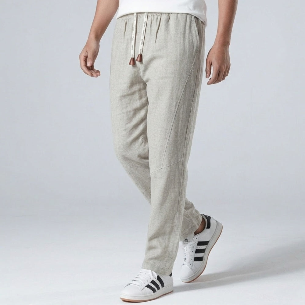 Tsuki - Pantalón confort de lino japonés