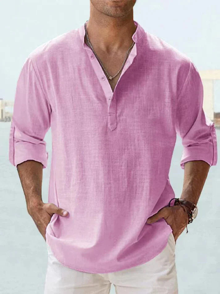 Camisa de Manga Larga Ligera y Transpirable