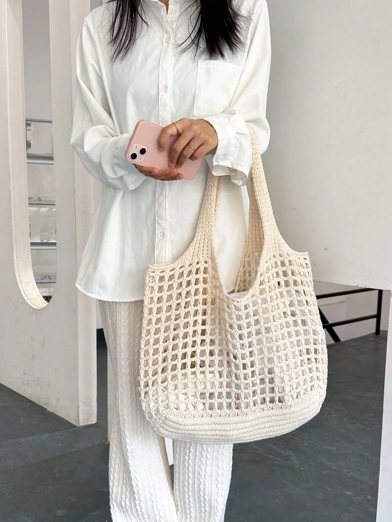 Bolso tejido