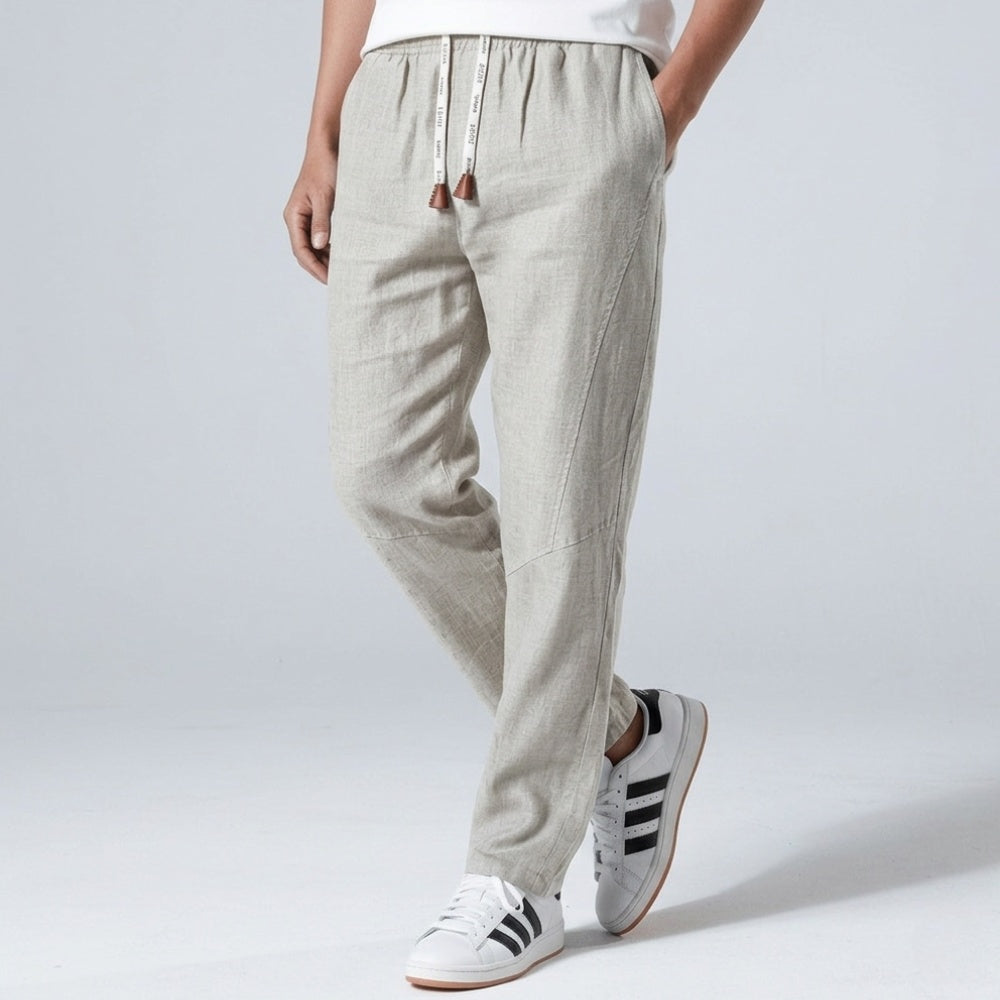 Tsuki - Pantalón confort de lino japonés