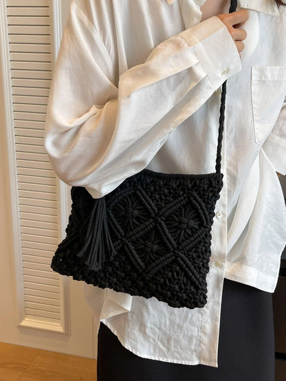 Bolso cruzado de tela