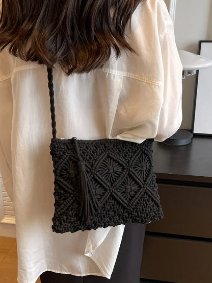 Bolso cruzado de tela