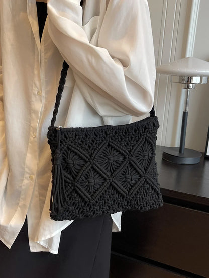 Bolso cruzado de tela