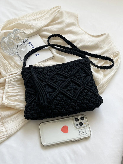 Bolso cruzado de tela