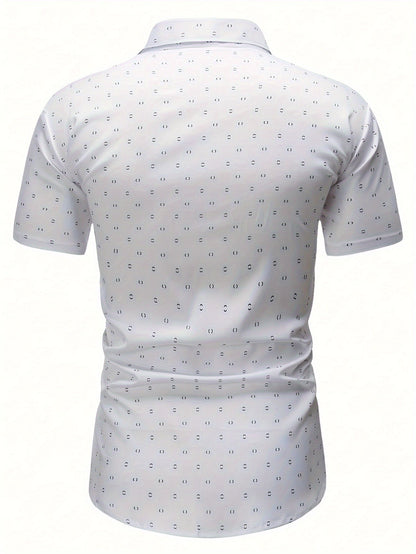 Elegante camisa de manga corta