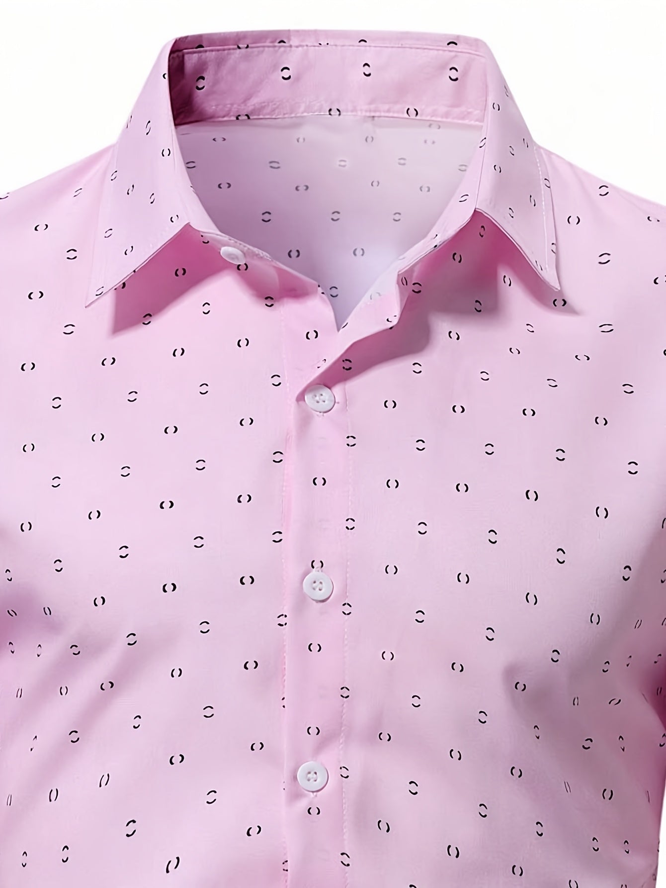 Elegante camisa de manga corta
