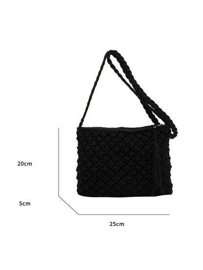 Bolso cruzado de tela