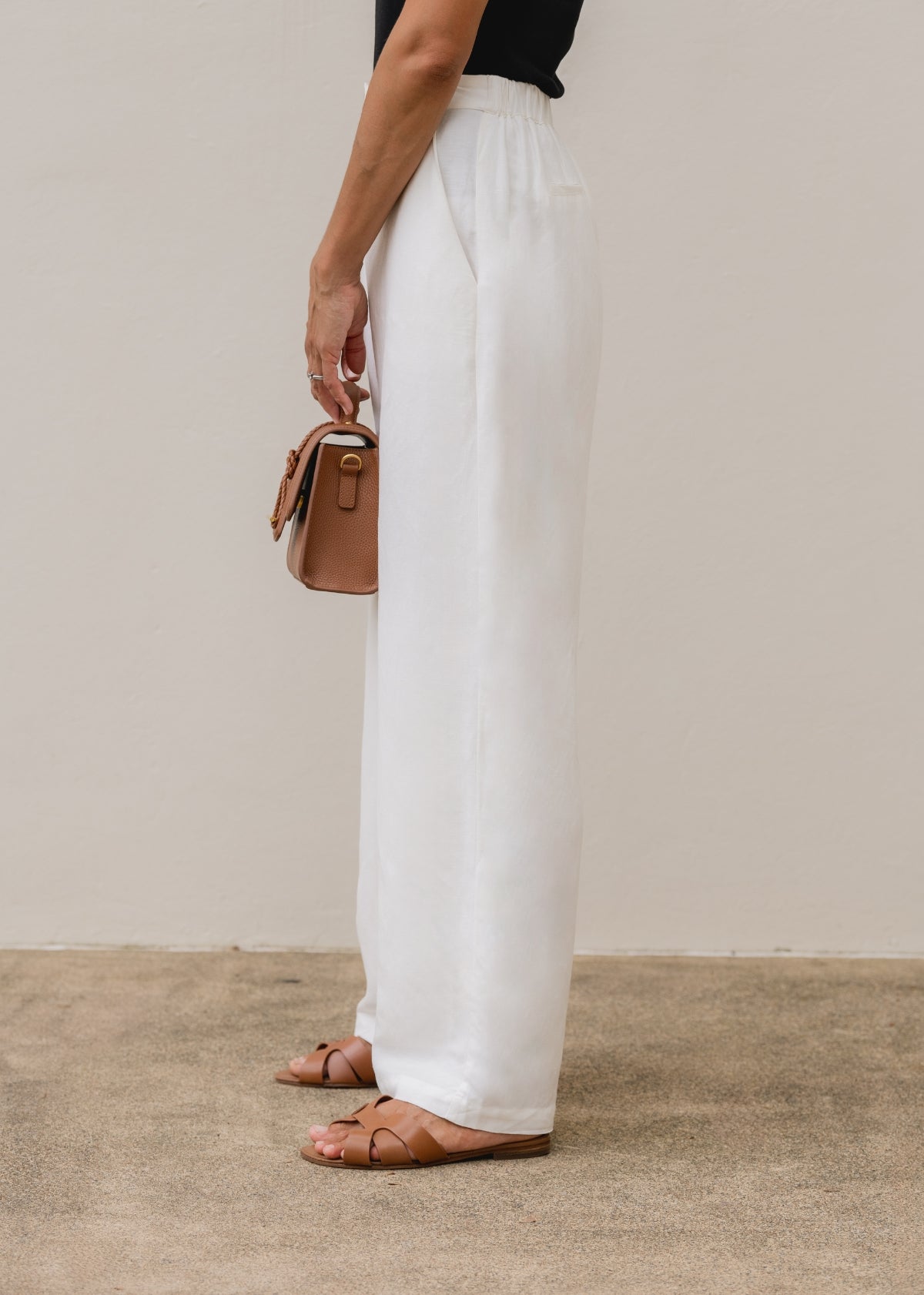 Pantalón Estella - Marfil