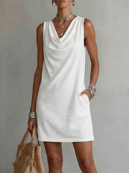 Elena | Vestido Drapeado