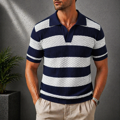 Aldridge | Polo de punto vintage