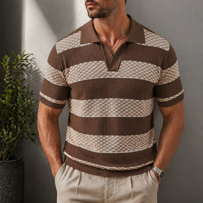 Aldridge | Polo de punto vintage