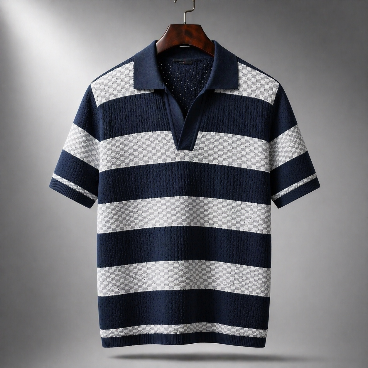 Aldridge | Polo de punto vintage