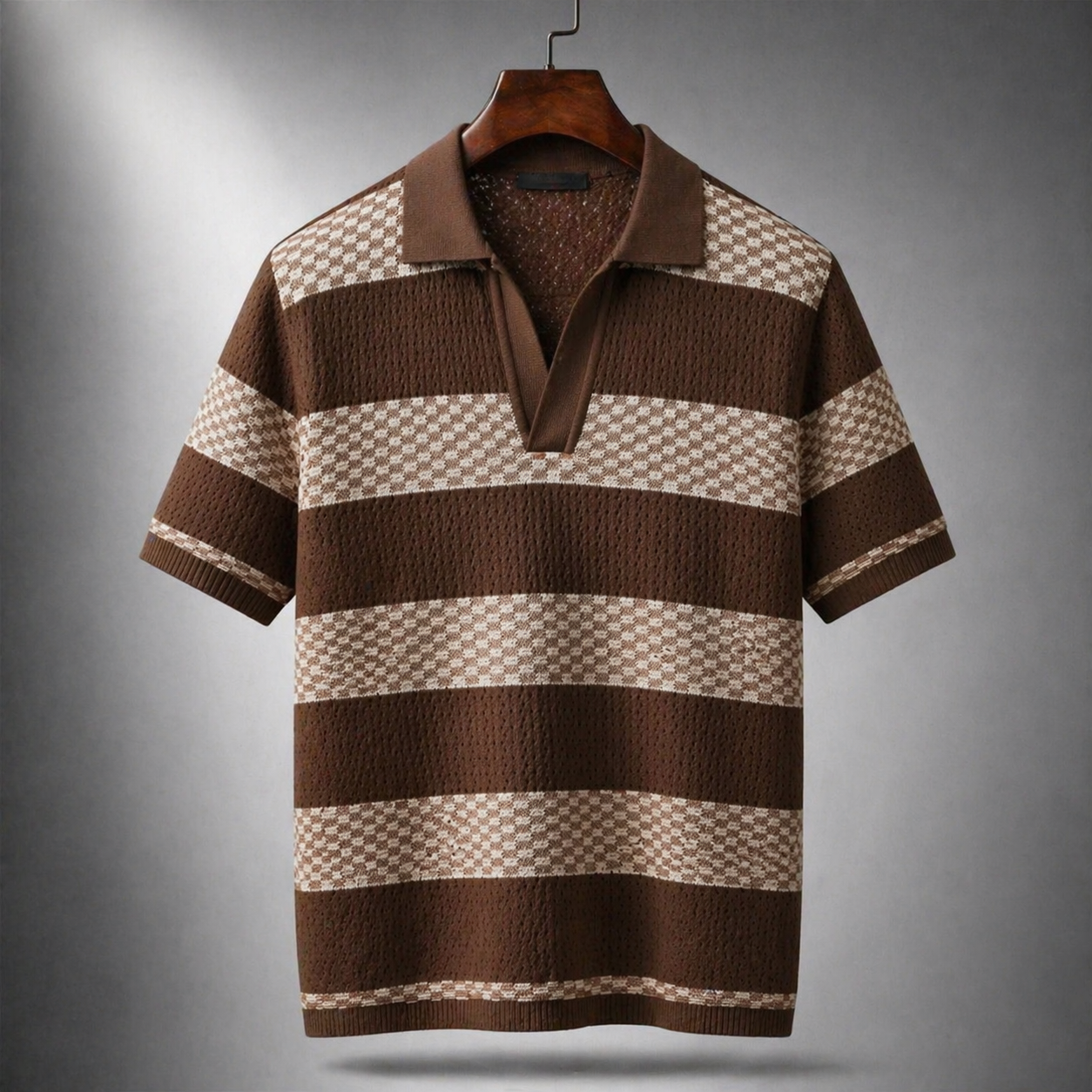 Aldridge | Polo de punto vintage
