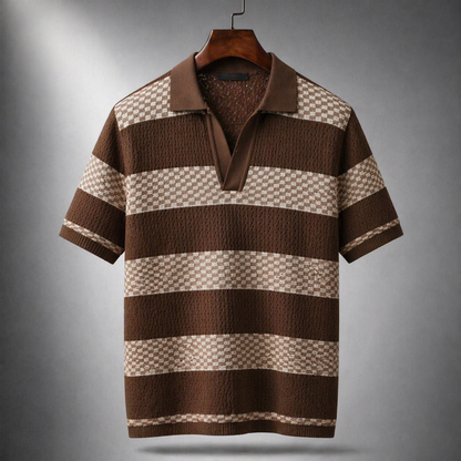 Aldridge | Polo de punto vintage