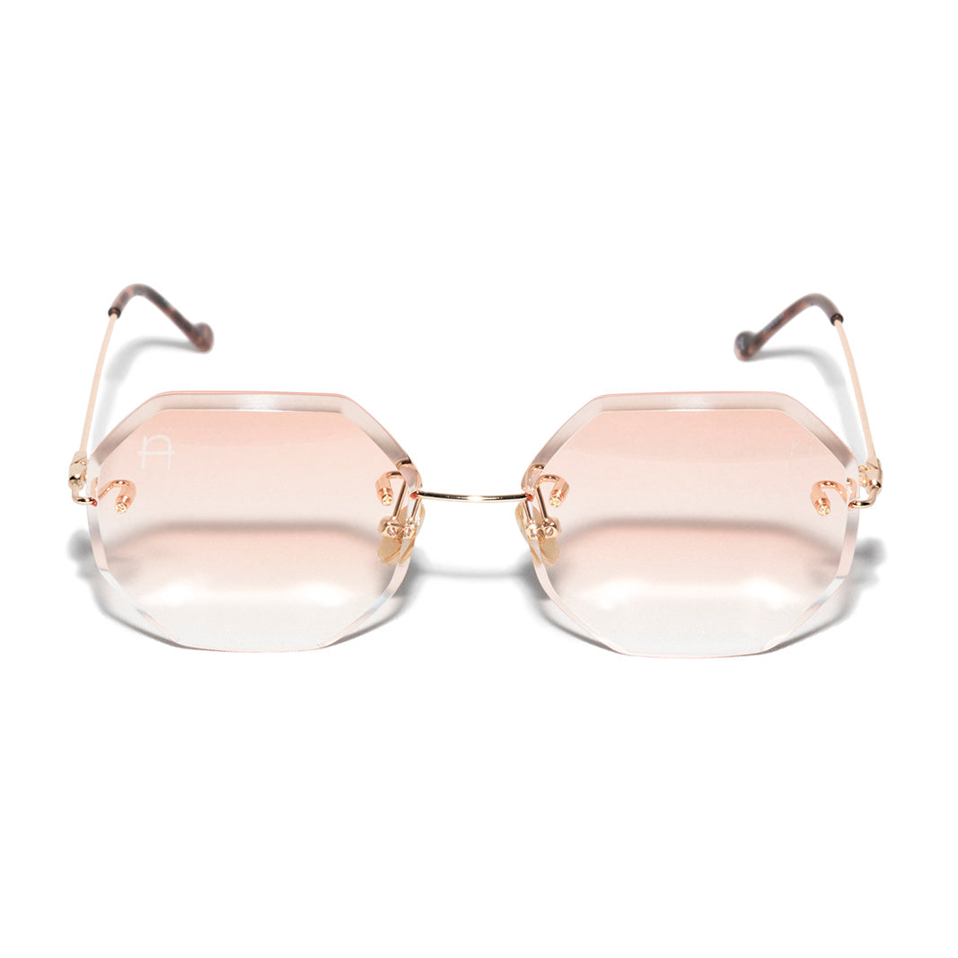Gafas Rosa Diamante