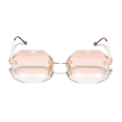 Gafas Rosa Diamante