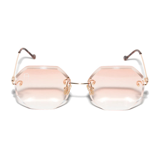 Gafas Rosa Diamante