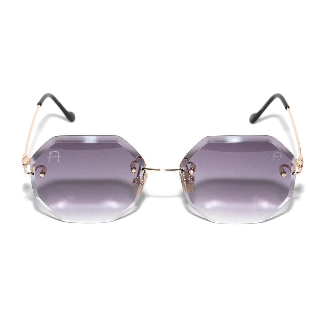 Gafas Moradas Diamante