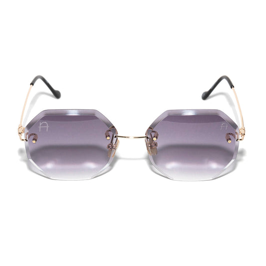 Gafas Moradas Diamante