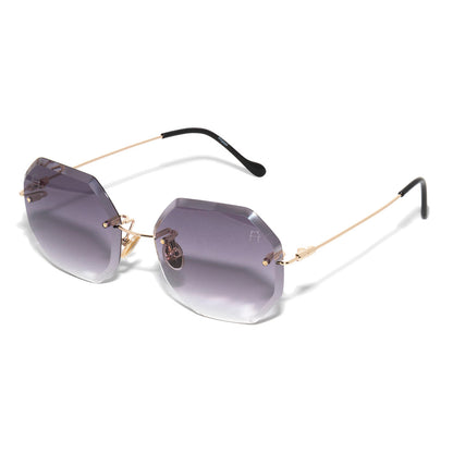 Gafas Moradas Diamante