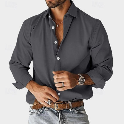Adriano | Camisa  de tejido técnico transpirable
