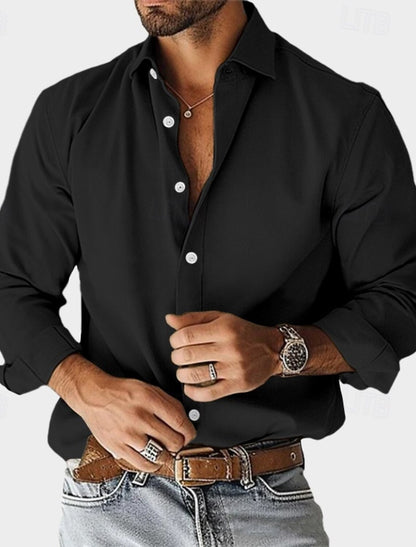 Adriano | Camisa  de tejido técnico transpirable