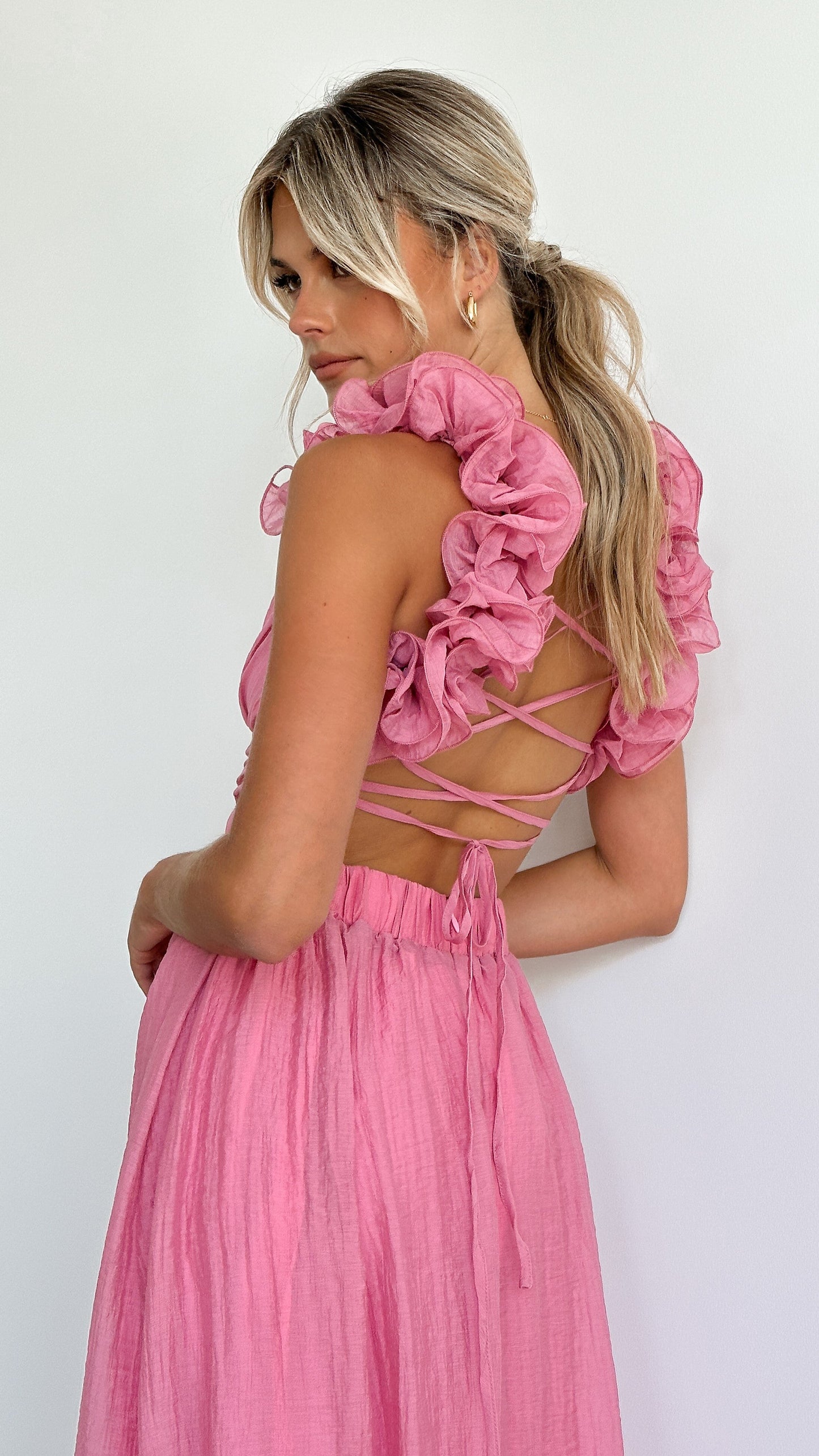 Leah | Elegante vestido con escote en V pronunciado