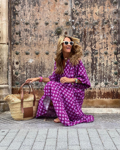 Bellona | Vestido largo de estilo bohemio