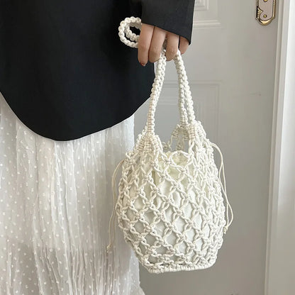 Bolso de playa trenzado