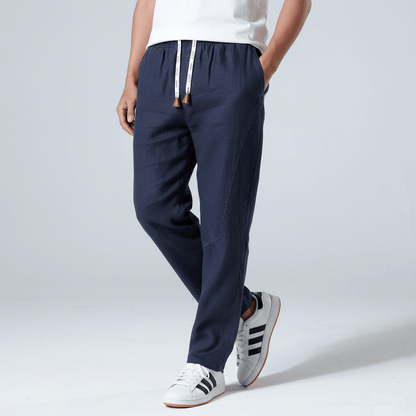 Tsuki - Pantalón confort de lino japonés