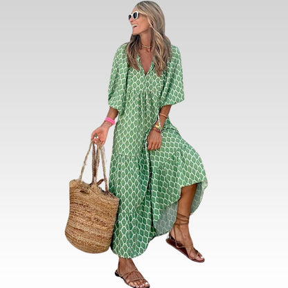 Bellona | Vestido largo de estilo bohemio
