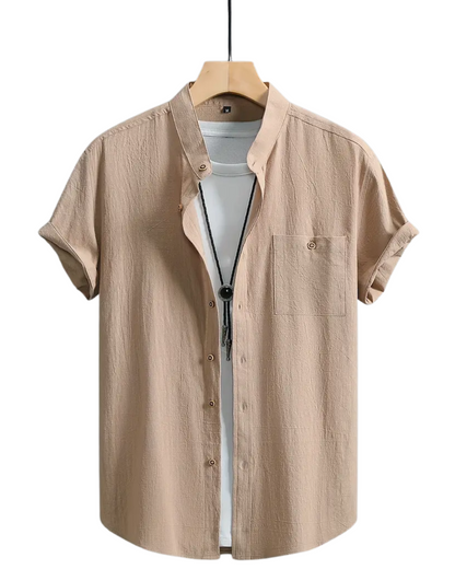 Camisa casual de manga corta