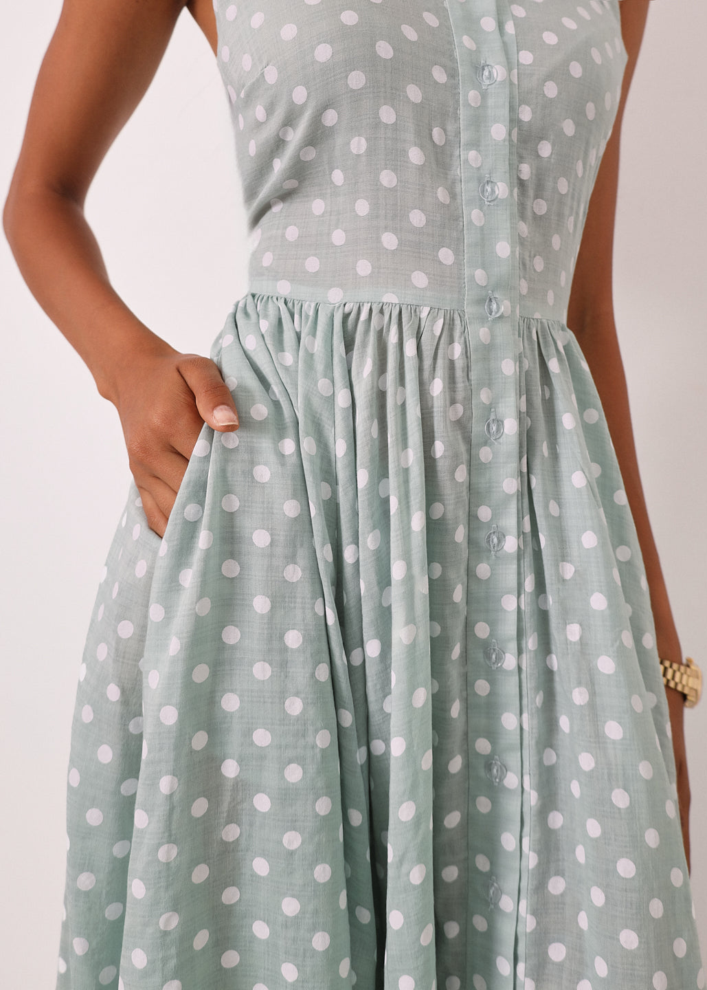 Adriana | Vestido largo estampado