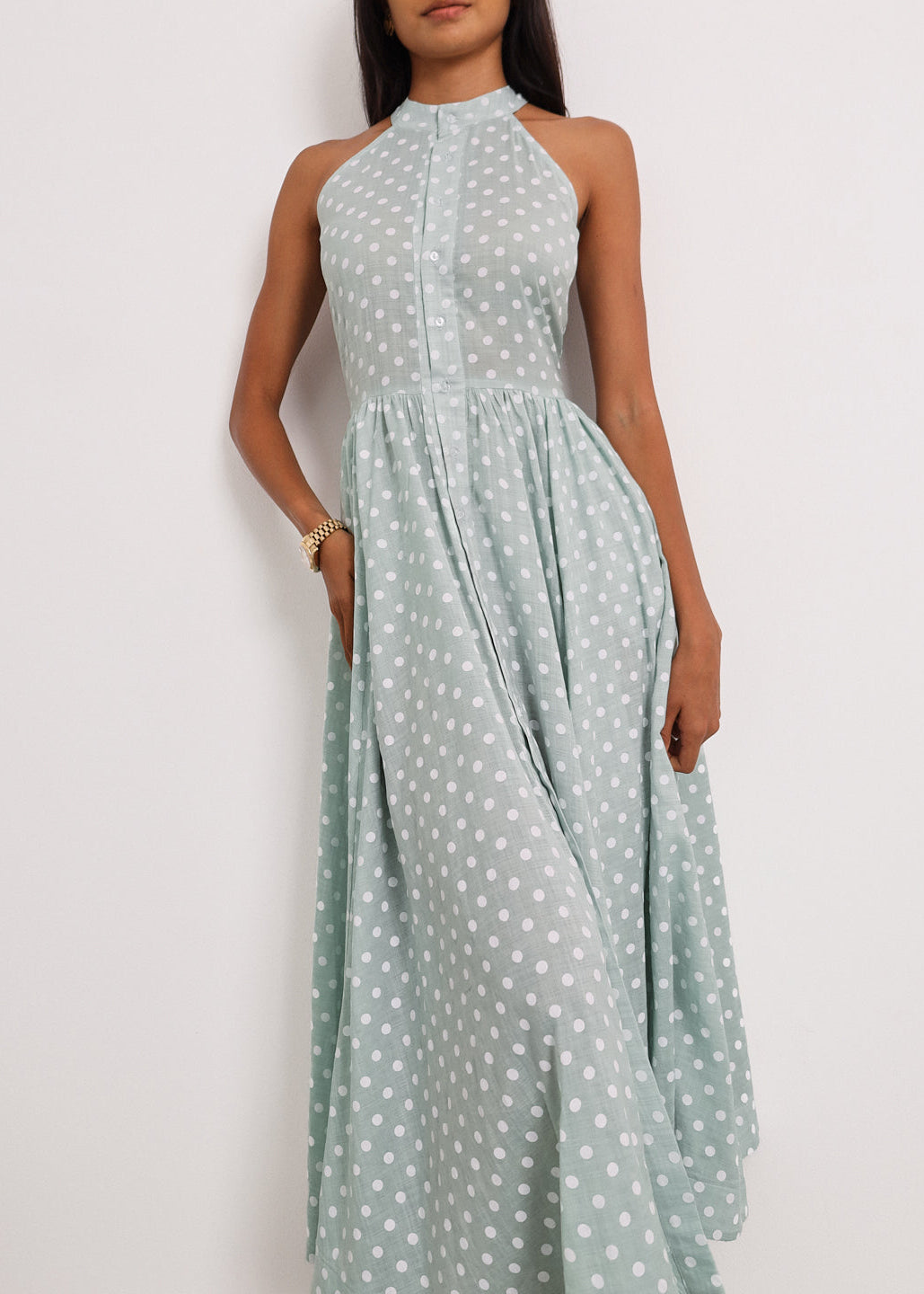 Adriana | Vestido largo estampado