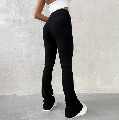 Ola - Pantalones acampanados cómodos