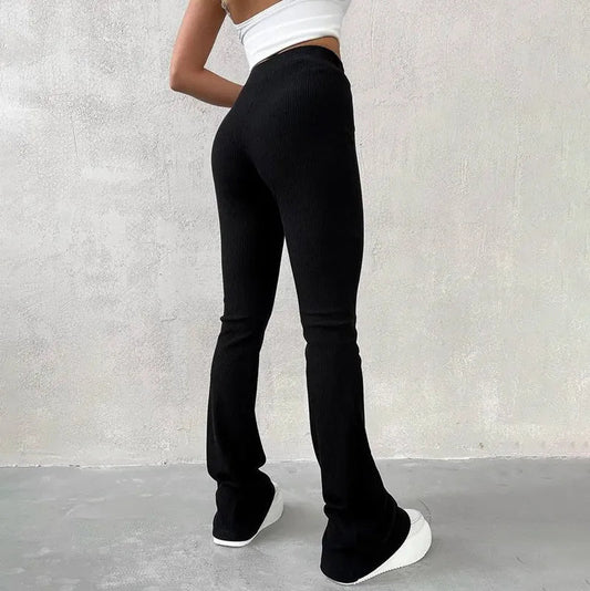 Ola - Pantalones acampanados cómodos