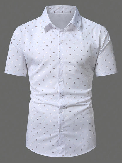 Elegante camisa de manga corta