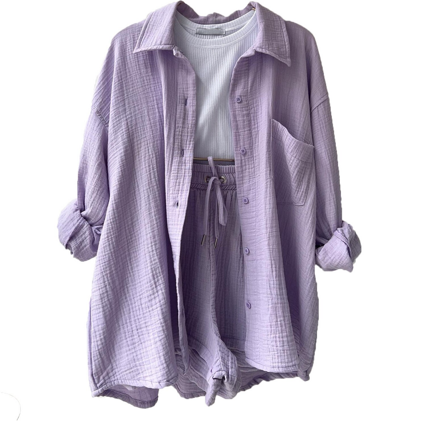 León | Conjunto informal de algodón