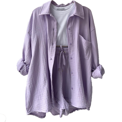 León | Conjunto informal de algodón