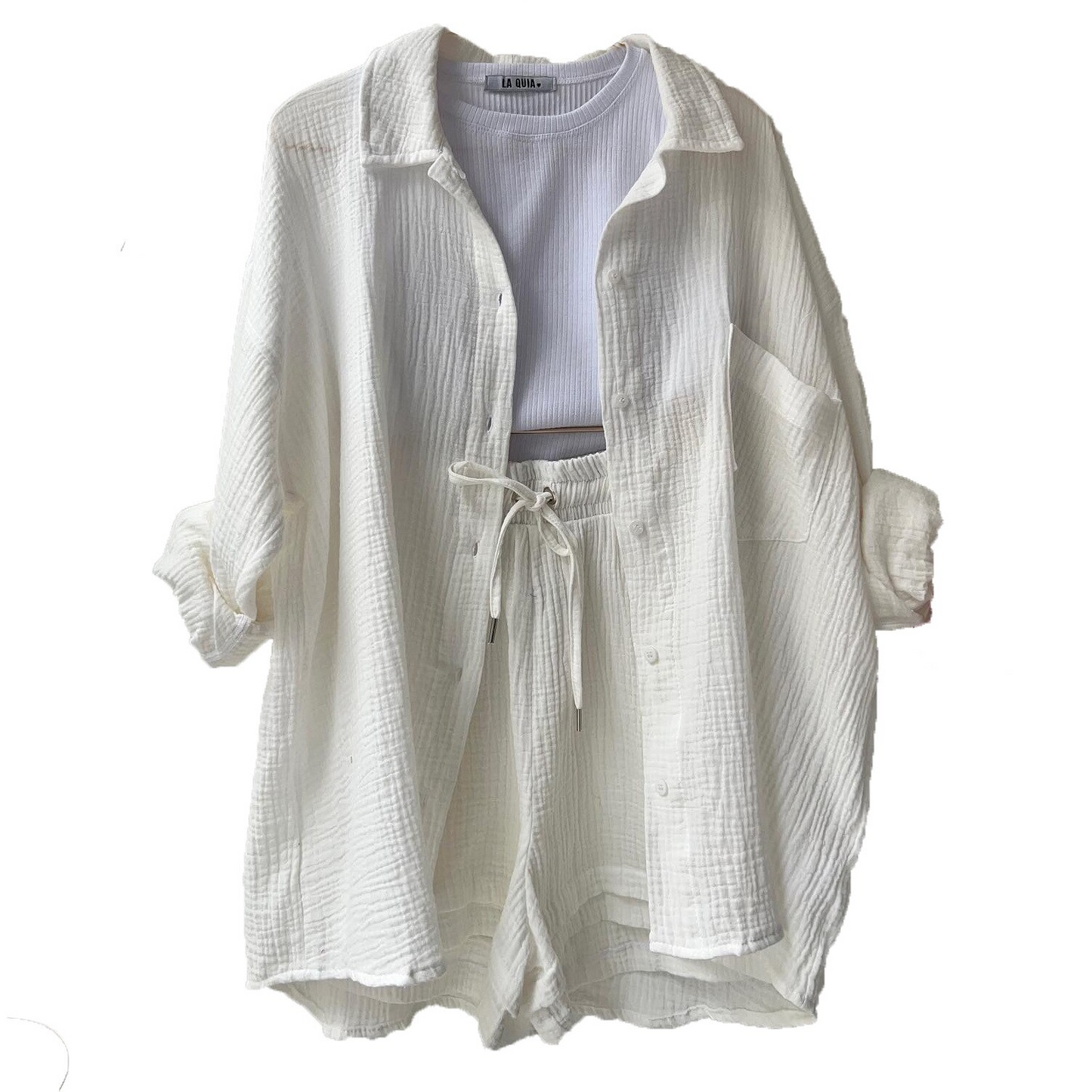 León | Conjunto informal de algodón