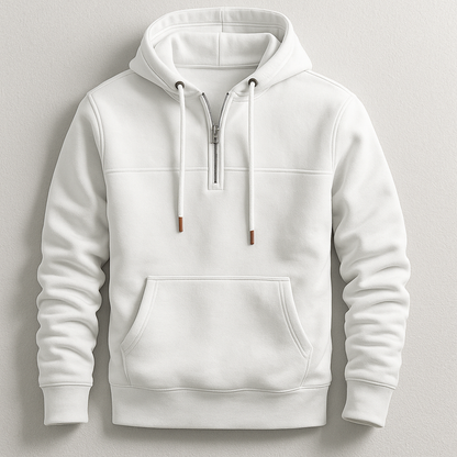 Elegante sudadera con cremallera