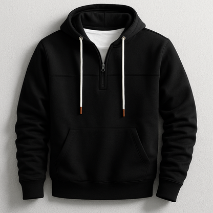 Elegante sudadera con cremallera