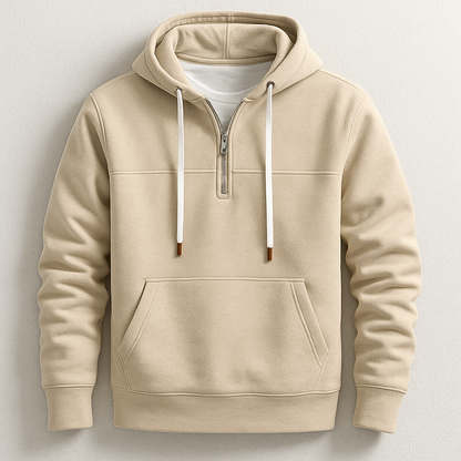 Elegante sudadera con cremallera
